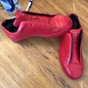 Fendi Red Low Top shoes